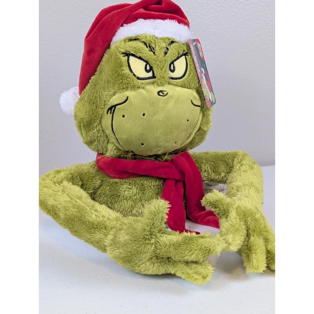 Dr Seuss The Grinch Tree Hugger Topper Christmas Decoration NWT Holiday Decor
